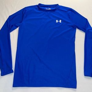 Compression Long‎ sleeve heat gear shirt electric blue xl